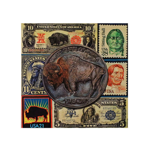 Bisontennial Giclee Paper Print