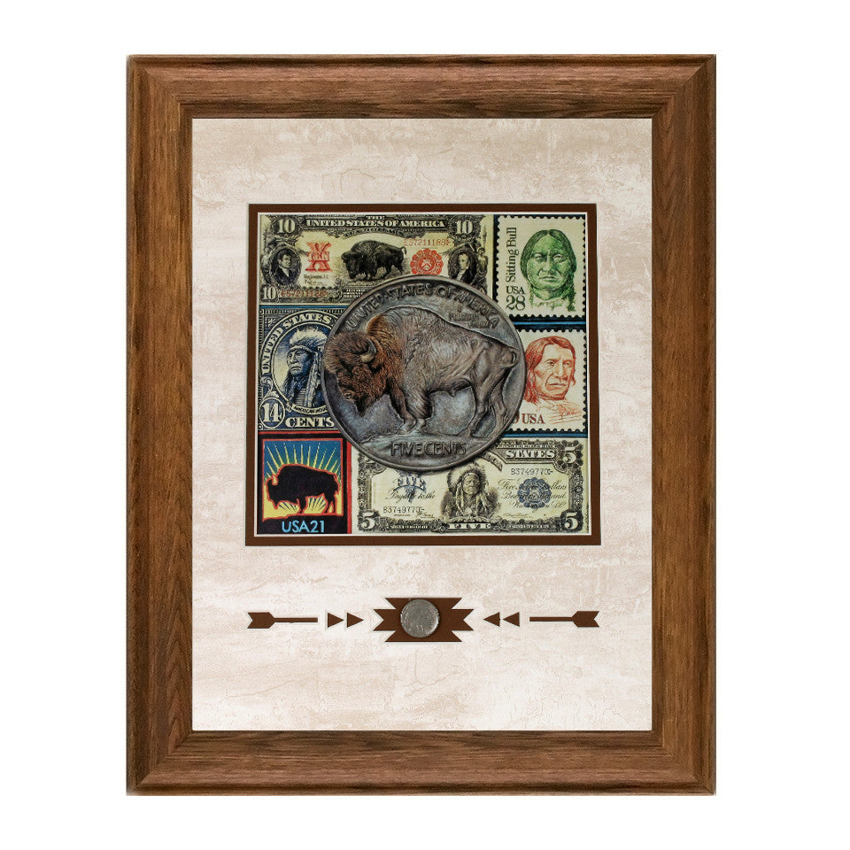 Framed Bisontennial Showcase Print