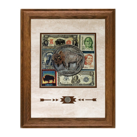 Framed Bisontennial Showcase Print