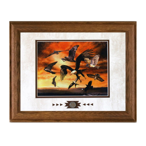 Framed First Flight Showcase Print