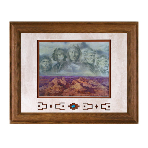 Framed Grandfather Earth Showcase Print