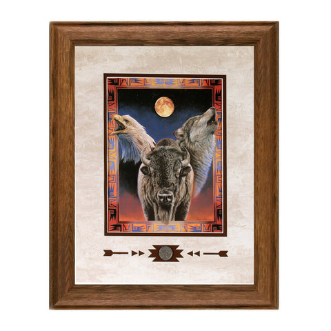 Framed Hallowed Harmony Framed Showcase Print