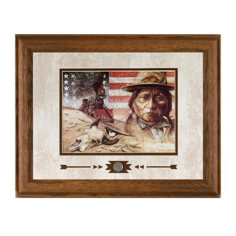 Framed Iron Horse Apocalypse Showcase Print