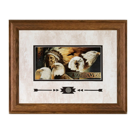 Framed Lakota Twilight Showcase Print