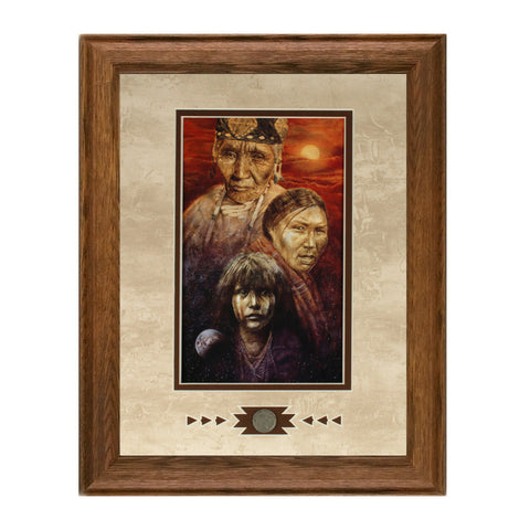 Framed Night Song Showcase Print