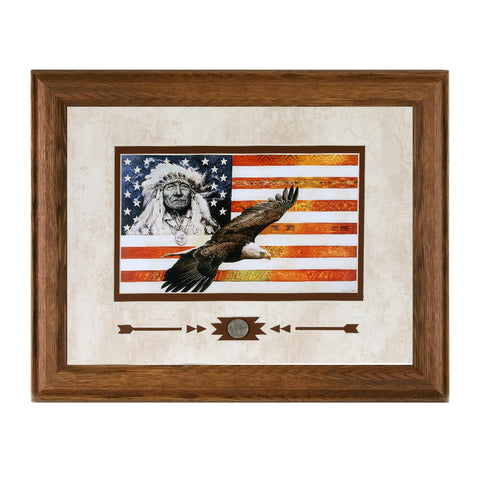 Framed Spirit of America Showcase Print