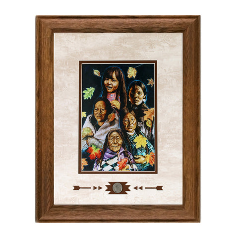 Framed Talking Leaves Showcase Print