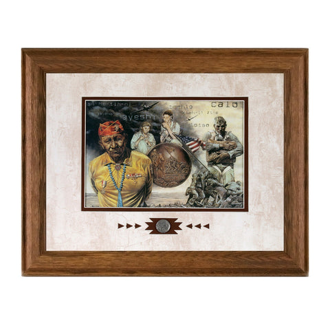 Framed Visions of Valor Showcase Print