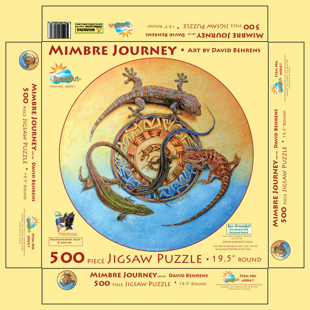 Mimbre Journeys Puzzle 500 pieces