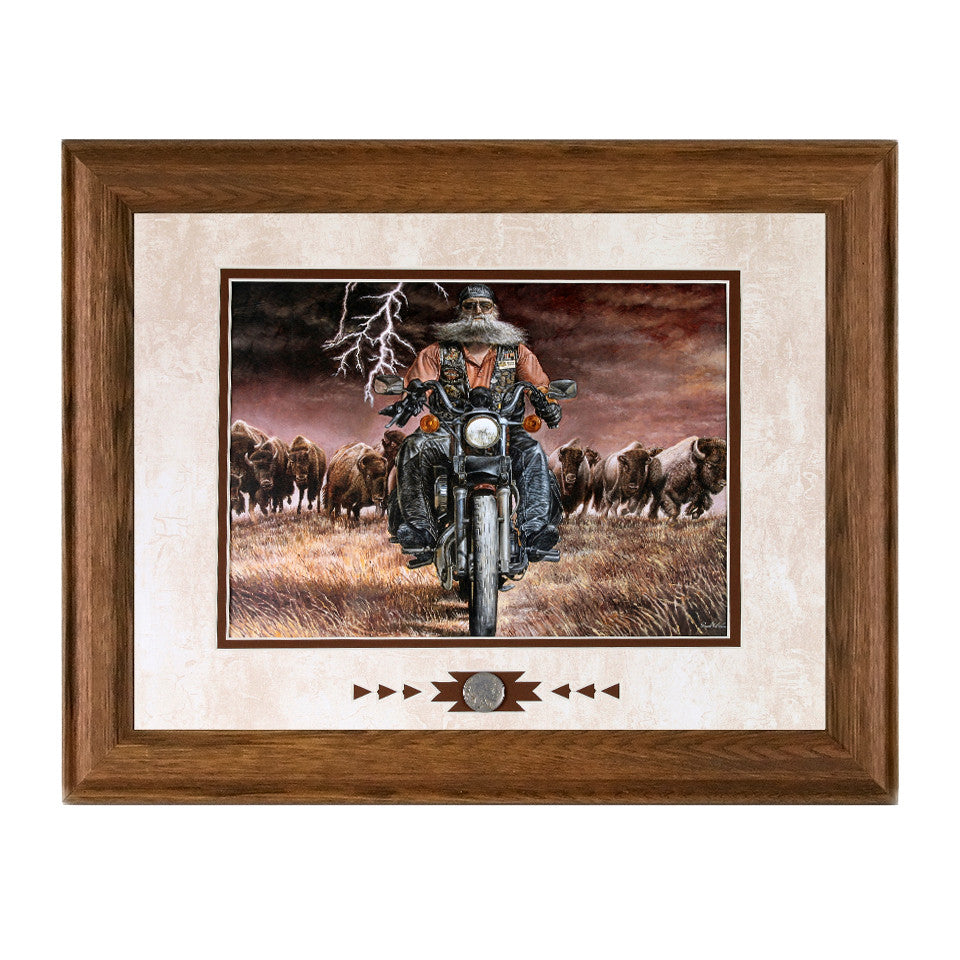 Framed Buffalo Thunder Showcase Print