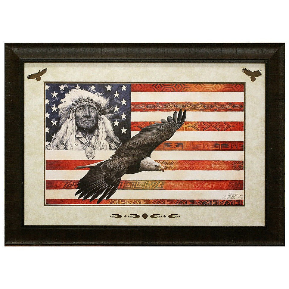 Framed and Matted Spirit of America Artist Proof