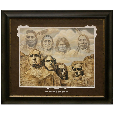 Framed and Matted Founding Fathers Artist Proof