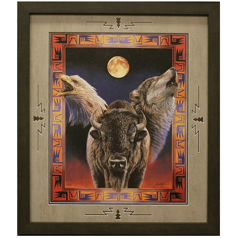 Framed and Matted Hallowed Harmony Artist Proof