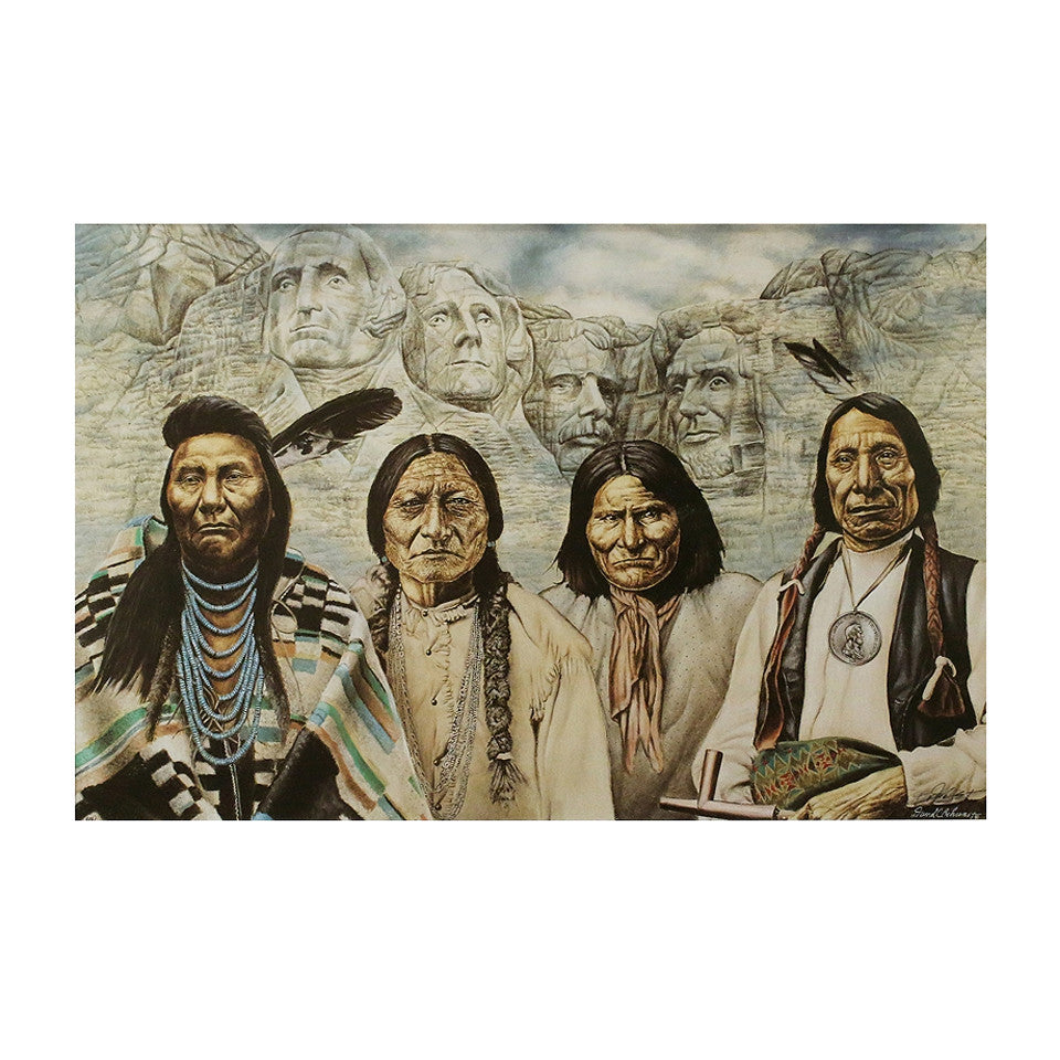 Original Founding Fathers Lithograph by David Behrens
