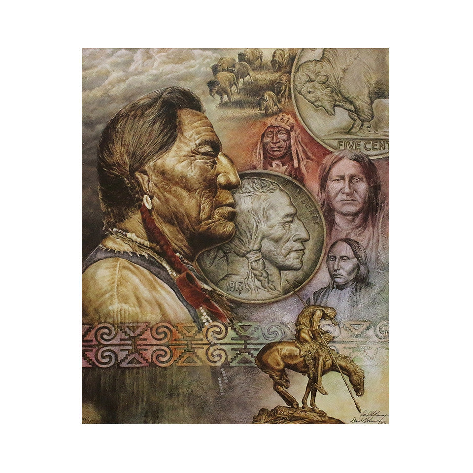 Five Cent Peace Limited Edition Lithograph