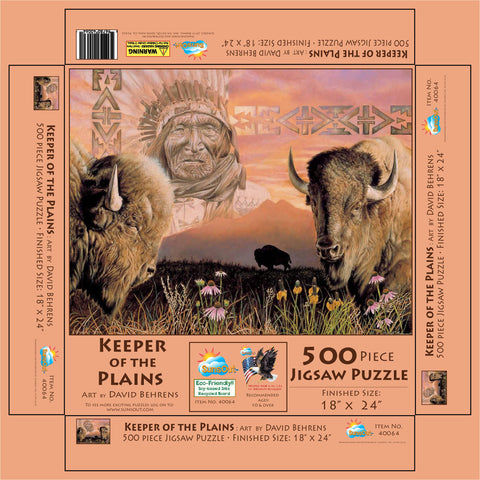 Keeper of the Plains Puzzle 500 pieces