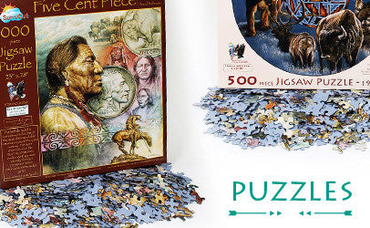Shop our puzzles, featuring some of David Behrens' most popular artworks